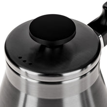 Načítať obrázok do zobrazovača galérie, Hario Fit V60 Drip Konvica čierna 1,2l/Silver a čierna