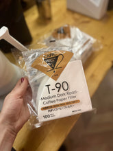 Načítať obrázok do zobrazovača galérie, Cafec Medium Dark Roast T-90/Papierové filtre/100 ks