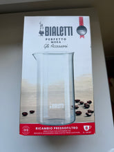 Načítať obrázok do zobrazovača galérie, Bialetti náhradné sklo Frenchpress 1000 ml na 8 šálok kávy