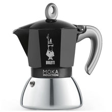 Načítať obrázok do zobrazovača galérie, Bialetti Moka Induction čierna/Moka konvička 2,4 a 6 šálok kávy