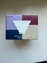Načítať obrázok do zobrazovača galérie, Hario Switch & Match keramický dripper V60 02/Olivový, čierny a ružový