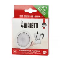 Načítať obrázok do zobrazovača galérie, Bialetti náhradné tesnenie + filter na Moka Induction 2,4 a 6 šálok