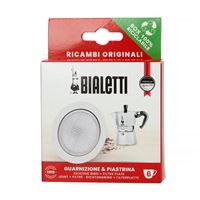 Načítať obrázok do zobrazovača galérie, Bialetti náhradné tesnenie + filter na Moka Induction 2,4 a 6 šálok