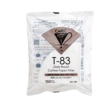 Načítať obrázok do zobrazovača galérie, Cafec Dark Roast T-83/Papierové filtre/100 ks/Veľkosť 01 a 02