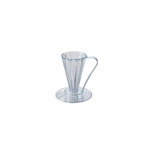 Načítať obrázok do zobrazovača galérie, Cafec Flower Deep 27/Plastový dripper mini čierny a číry