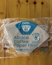 Načítať obrázok do zobrazovača galérie, Cafec Abaca 102 Papierové filtre 100 ks/Veľkosť 02