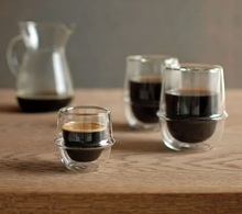 Načítať obrázok do zobrazovača galérie, Kinto KRONOS dvojstenný pohárik 80ml