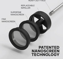 Načítať obrázok do zobrazovača galérie, Subminimal NanoFoamer V2/Napeňovač mieka čierny na baterky