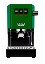 Načítať obrázok do zobrazovača galérie, Gaggia Classic Evo E24 zelená/Pákový espresso kávovar