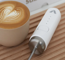 Načítať obrázok do zobrazovača galérie, Subminimal NanoFoamer V2 Lithium/Napeňovač mlieka/Vylepšená verzia/Biely a čierny