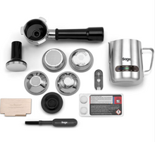 Načítať obrázok do zobrazovača galérie, Sage The Barista Express BES875BSS pákové espresso sivé/Kávovar s mlynčekom nerez
