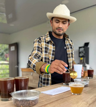 Načítať obrázok do zobrazovača galérie, Caturra Decaf Colombia Nogales/100g na filter/Krémová a ovocná liči chuť