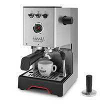 Načítať obrázok do zobrazovača galérie, Gaggia Classic Up/Pákový espresso kávovar/Strieborný a čierny