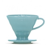 Načítať obrázok do zobrazovača galérie, Hario V60-02 Keramický dripper+ 40ks filtrov farebné