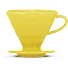 Načítať obrázok do zobrazovača galérie, Hario V60-02 Keramický dripper+ 40ks filtrov farebné