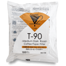 Načítať obrázok do zobrazovača galérie, Cafec Medium Dark Roast T-90/Papierové filtre/100 ks