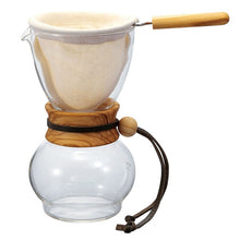Načítať obrázok do zobrazovača galérie, Hario Drip Pot Olive Wood/1 šálka/240ml