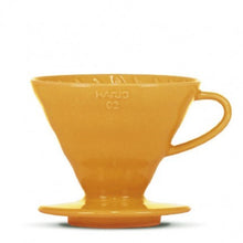 Načítať obrázok do zobrazovača galérie, Hario V60-02 Keramický dripper+ 40ks filtrov farebné