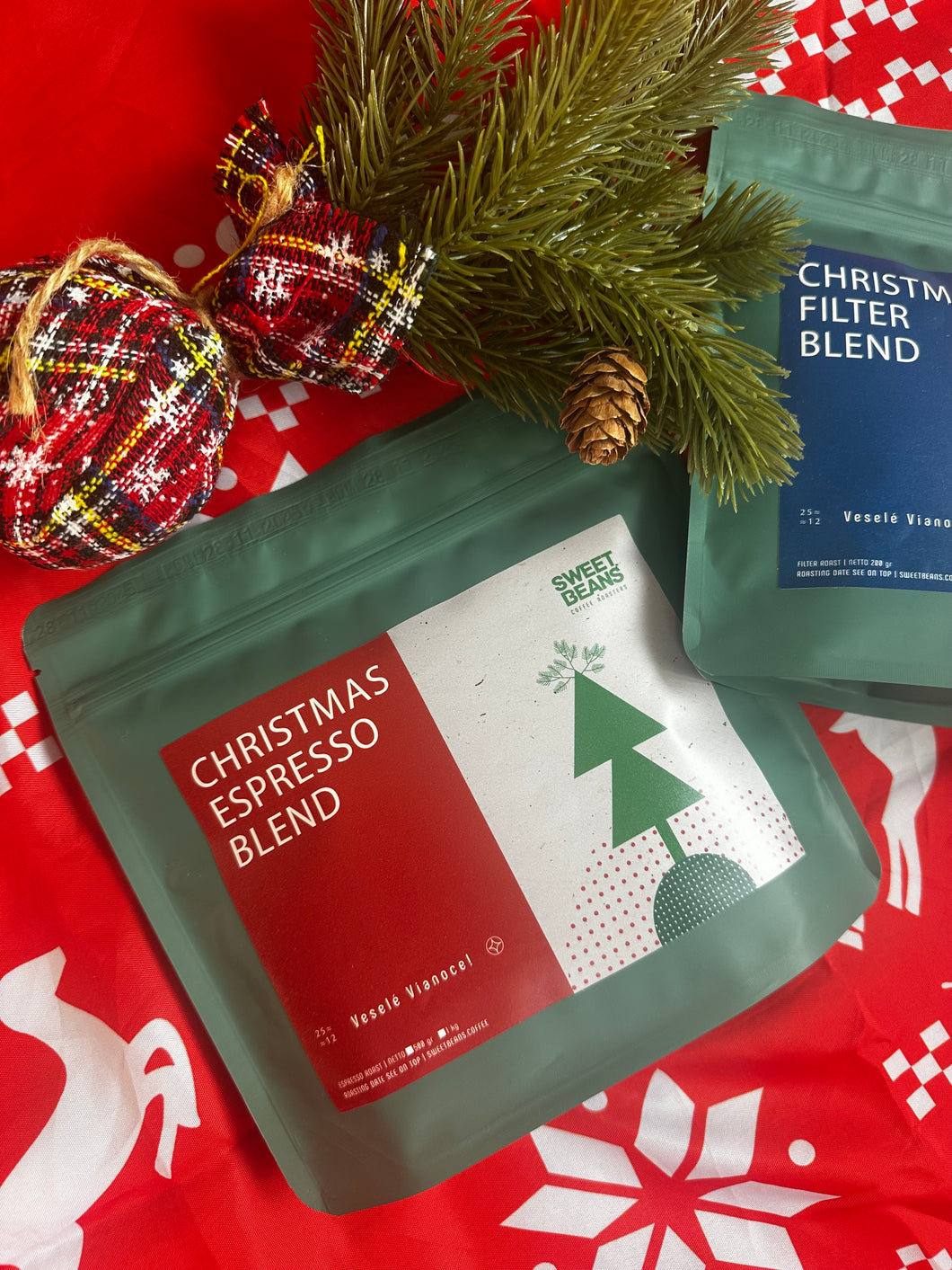 Christmas Espresso Blend/200g s chuťou ovocia a kakaa
