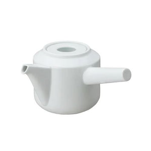 Kinto Leaves to tea Kyusu Teapot/Konvica na čaj 300ml/Biela a čierna