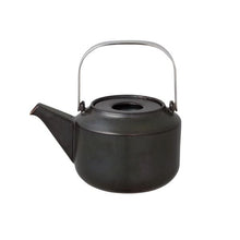 Načítať obrázok do zobrazovača galérie, Kinto Leaves to Tea Teapot/Konvica na čaj/600ml čierna
