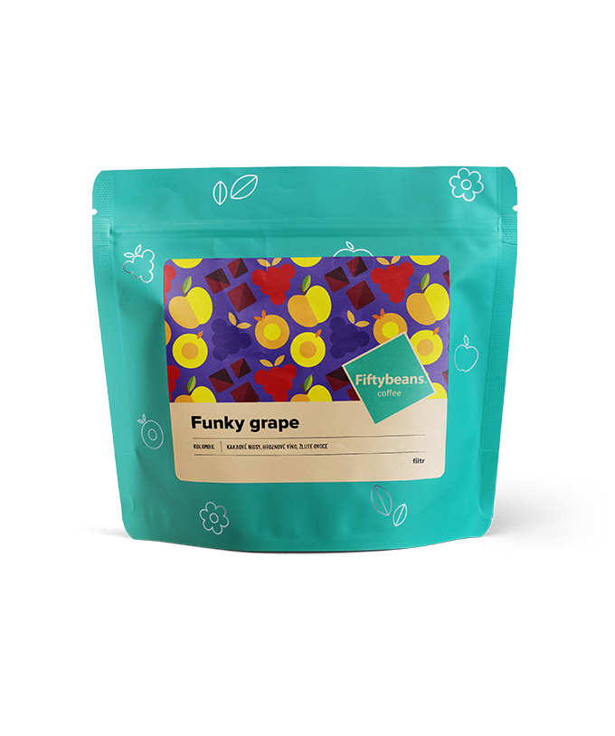Kolumbia Funky grape/200g na filter
