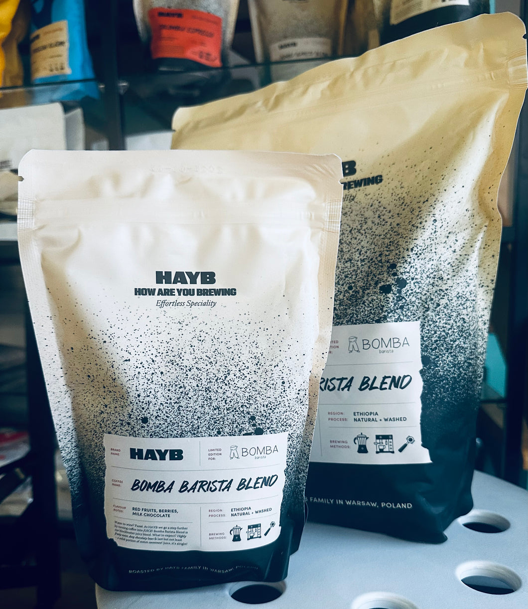 Bomba barista BLEND Etiópia/250g alebo 1kg