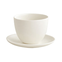 Načítať obrázok do zobrazovača galérie, KINTO PEBBLE Cup &amp; Saucer/Porcelánová šálka s podšálkou/180ml
