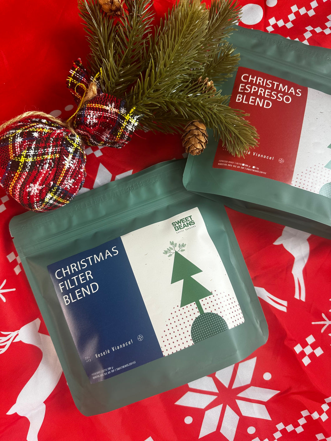 Christmas Filter Blend/200g s intenzívnou chuťou černíc a čierneho čaju