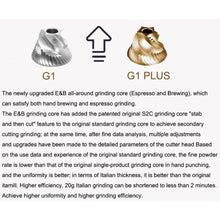 Načítať obrázok do zobrazovača galérie, Timemore G1 Plus ručný mlynček čierny/drevo s titánovými kameňmi
