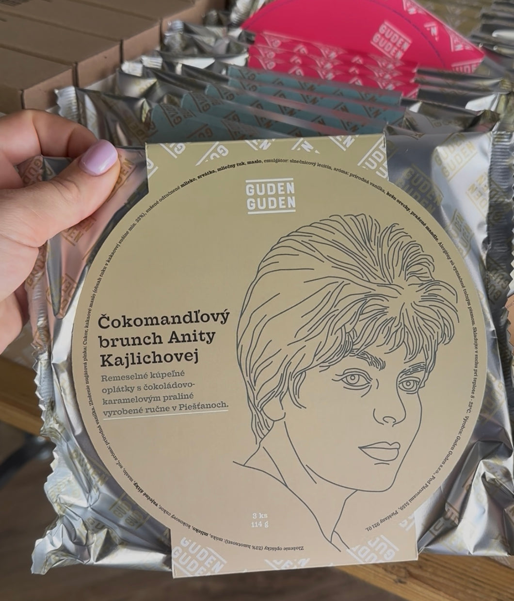 Guden Guden oplátky/Čokomandľový brunch 3ks