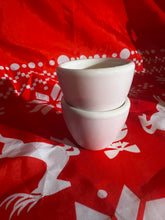 Načítať obrázok do zobrazovača galérie, HUBERAMICS Keramická šálka na kávu 80ml/Matná ružová s obrubou/Výstavné 2 kusy v zľave
