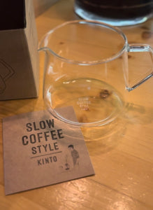 Kinto Slow coffee style/Sklenený dekanter