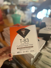 Načítať obrázok do zobrazovača galérie, Cafec Dark Roast T-83 papierové filtre veľkosť 02/40 ks
