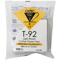 Načítať obrázok do zobrazovača galérie, CAFEC Light Roast T-92 papierové filtre veľkosť 01 a 02/100 ks
