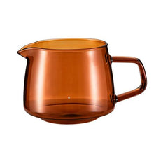 Načítať obrázok do zobrazovača galérie, Studio Barista Amber coffee server 500ml/Sklenený decanter jantárový sépia
