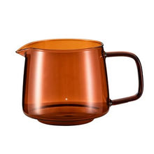 Načítať obrázok do zobrazovača galérie, Studio Barista Amber coffee server 300ml/Sklenený decanter jantárový sépia

