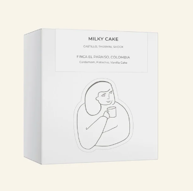 Milky Cake Columbia/250g/Espresso/Chai latte a pistácie