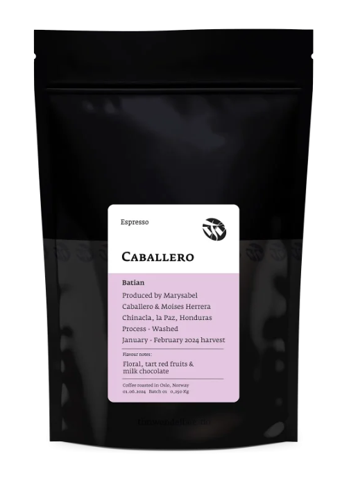 Caballero Batian Espresso/250g/Honduras