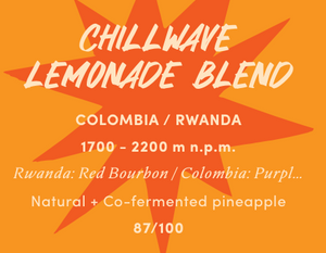 Chillwave Lemonade Blend/Rwanda a Columbia/250g na filter