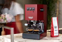 Načítať obrázok do zobrazovača galérie, Gaggia Classic Evo E24 červená/Pákový espresso kávovar
