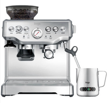 Načítať obrázok do zobrazovača galérie, Sage The Barista Express BES875BSS pákové espresso sivé/Kávovar s mlynčekom nerez
