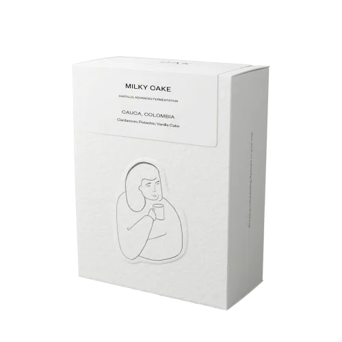 Milky Cake Columbia/Chai latte a pistácie/250g