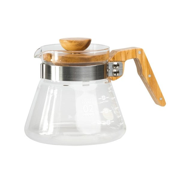 Hario Coffee Server-Olivové drevo/600 ml