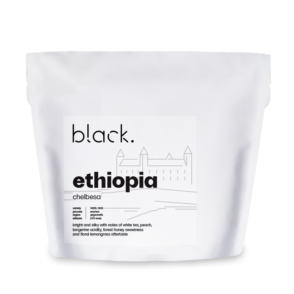 Etiópia Chelbesa/200g na filter a espresso