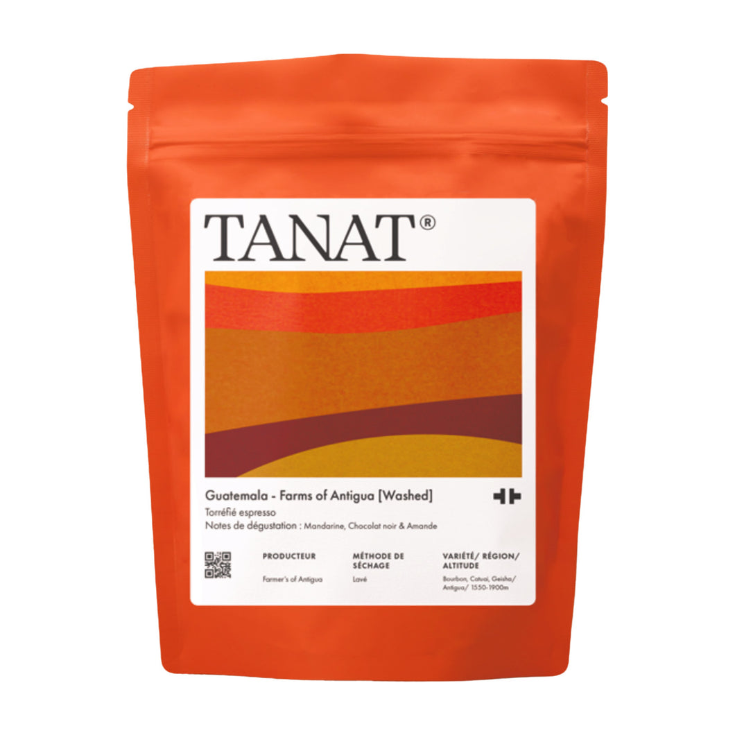TANAT Guatemala Farms of Antigua Washed/200g alebo 1kg na espresso
