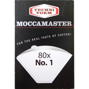 Moccamaster papierové filtry-Veľkosť 1 (k One Cup)