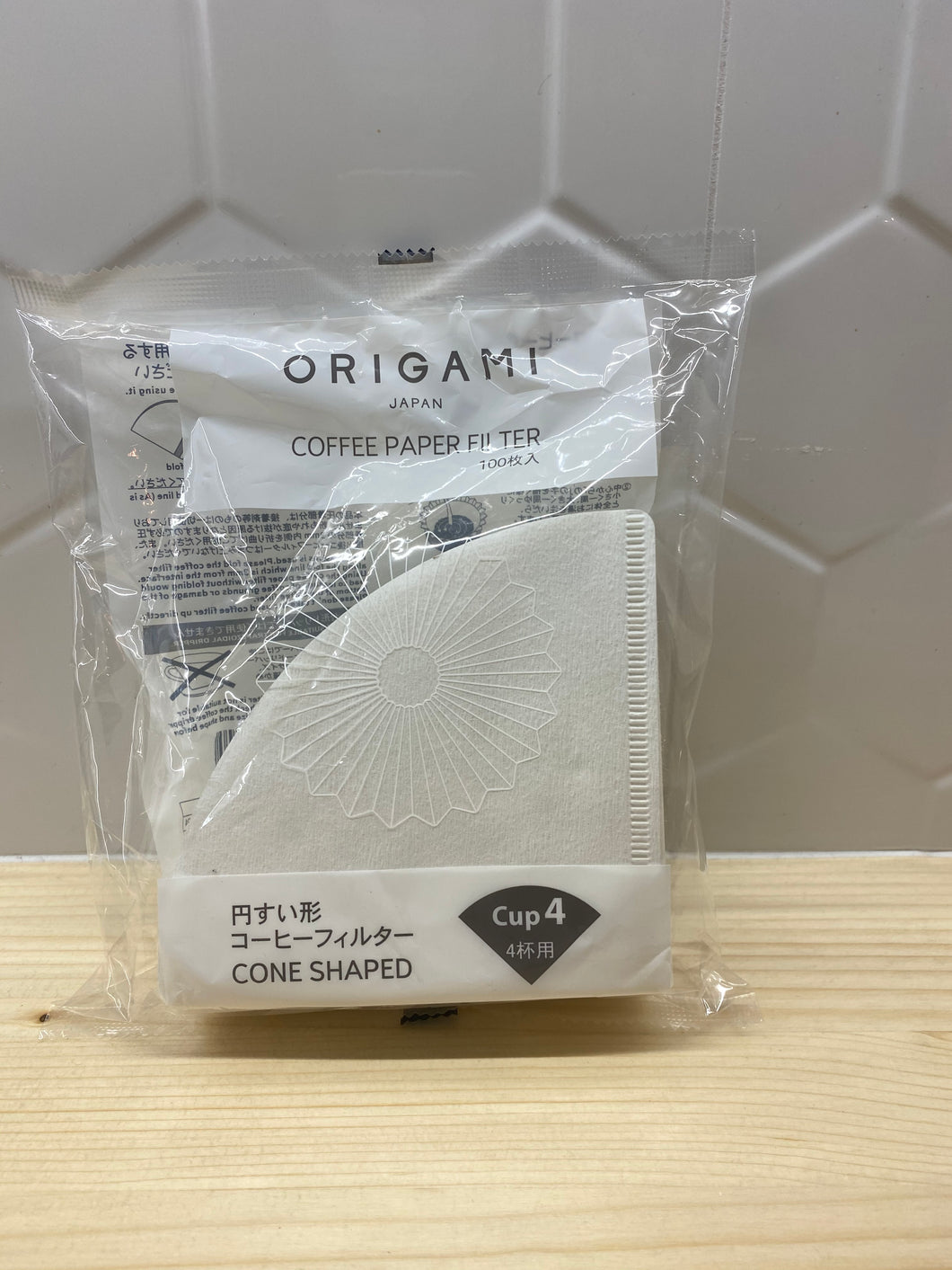 Origami-Papierové filtre M-Biele