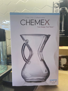 Chemex so sklenenou rukoväťou-6 šálok