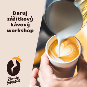 Zážitkový kávový workshop-Darčeková poukážka-Kurz